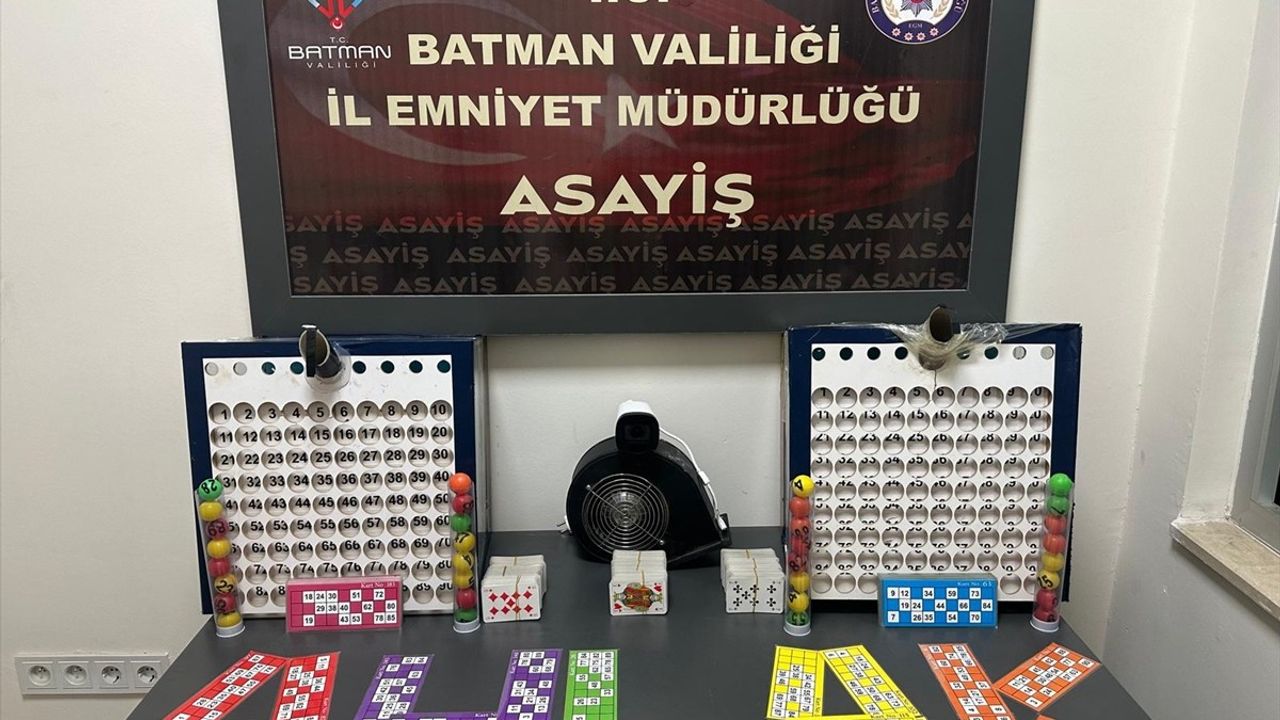 Batman'da Kumar Operasyonu: 33 Kişiye 305 Bin Lira Ceza Uygulandı