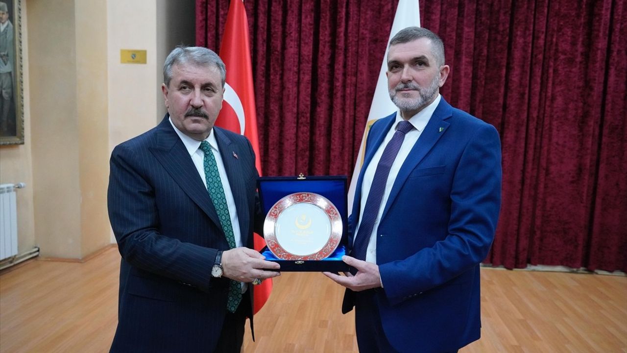 BBP Genel Başkanı Destici, Novi Pazar'da İlişkileri Güçlendirdi