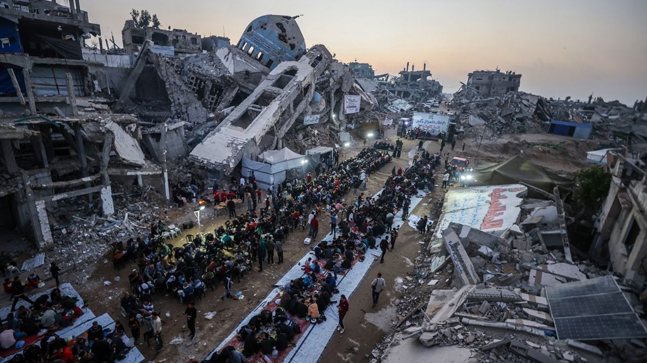 Beyt Lahiya'da Dayanışma İftarları