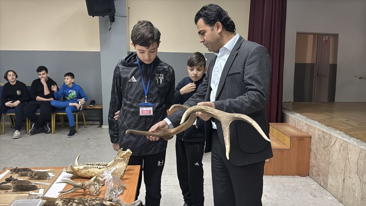 Bolu'da Öğrenciler Yaban Hayatını Tanıyor
