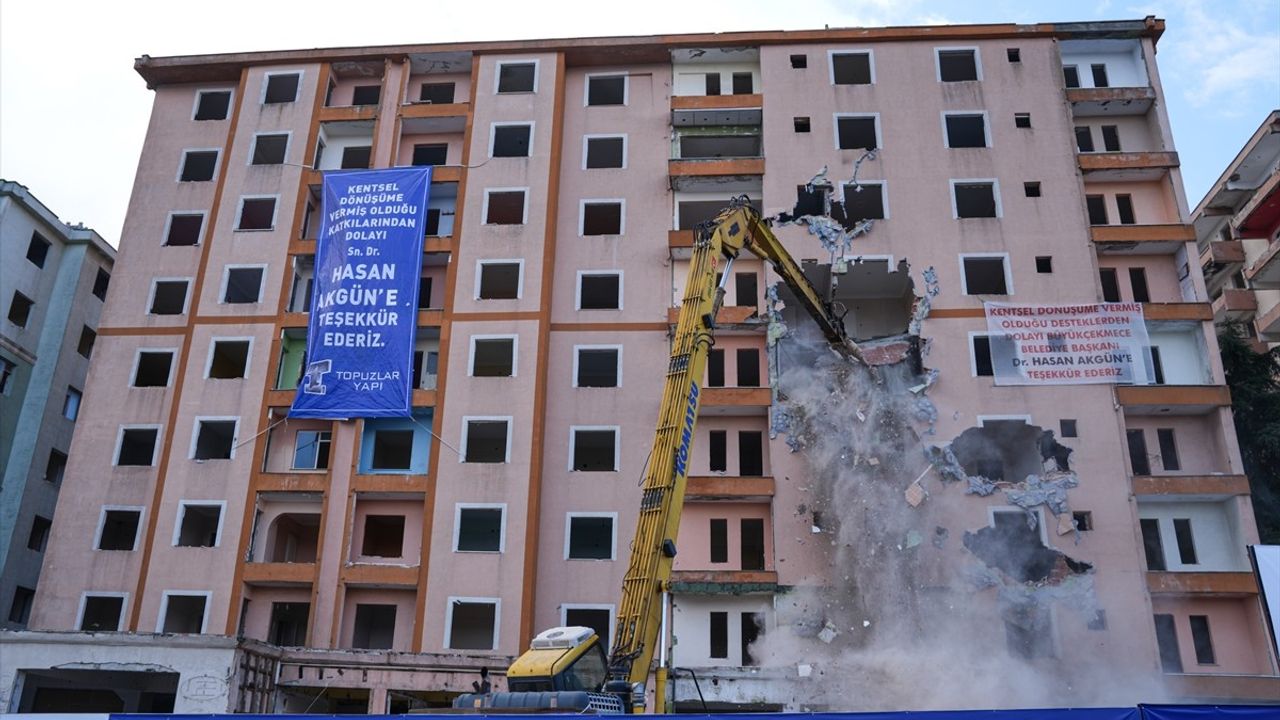 Büyükçekmece'de Kentsel Dönüşüm Süreci Başladı