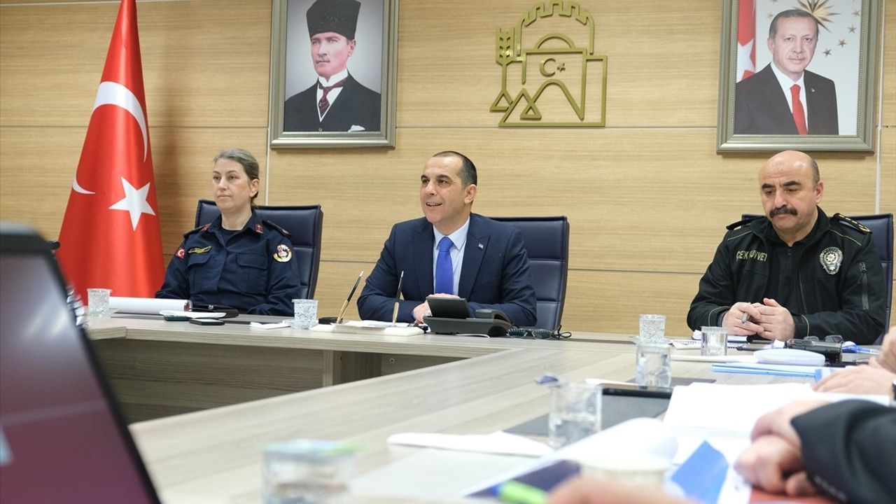 Çankırı'da Asayiş ve Güvenlik Bilgilendirme Toplantısı