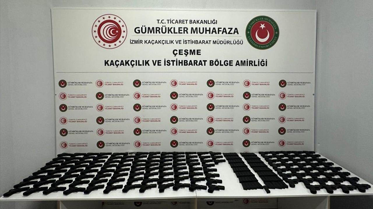 Çeşme Limanı'nda Silah Kaçakçılığı Operasyonu: Tır Şoförü Tutuklandı