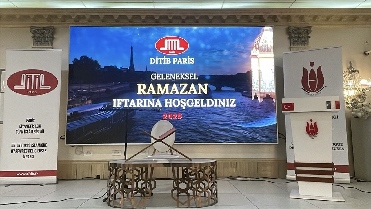 DİTİB Paris'te 4. Geleneksel İftar Programını Gerçekleştirdi