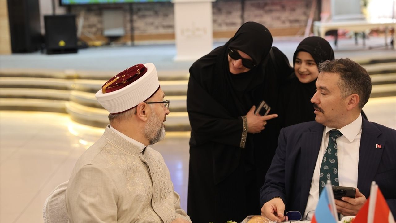 Diyanet Başkanı Erbaş Iğdır'da İftar Programında Konuştu