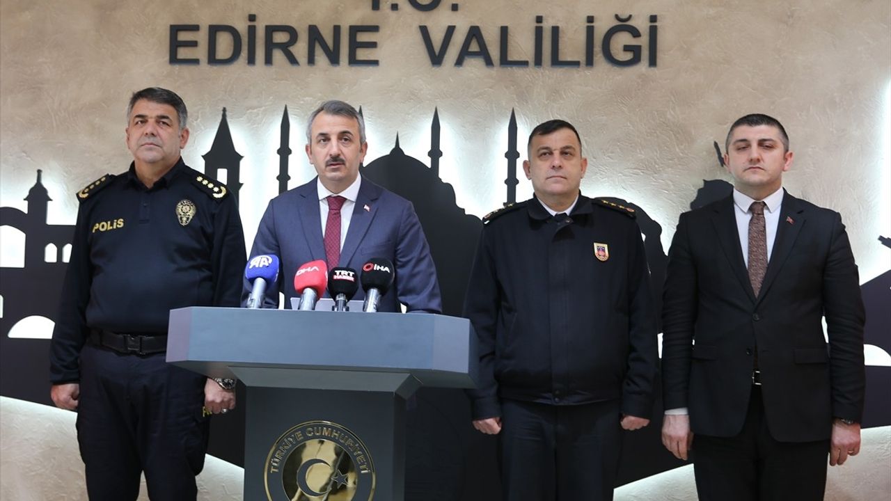 Edirne Sınır Hattına Güvenlik Duvarı İnşa Edilecek
