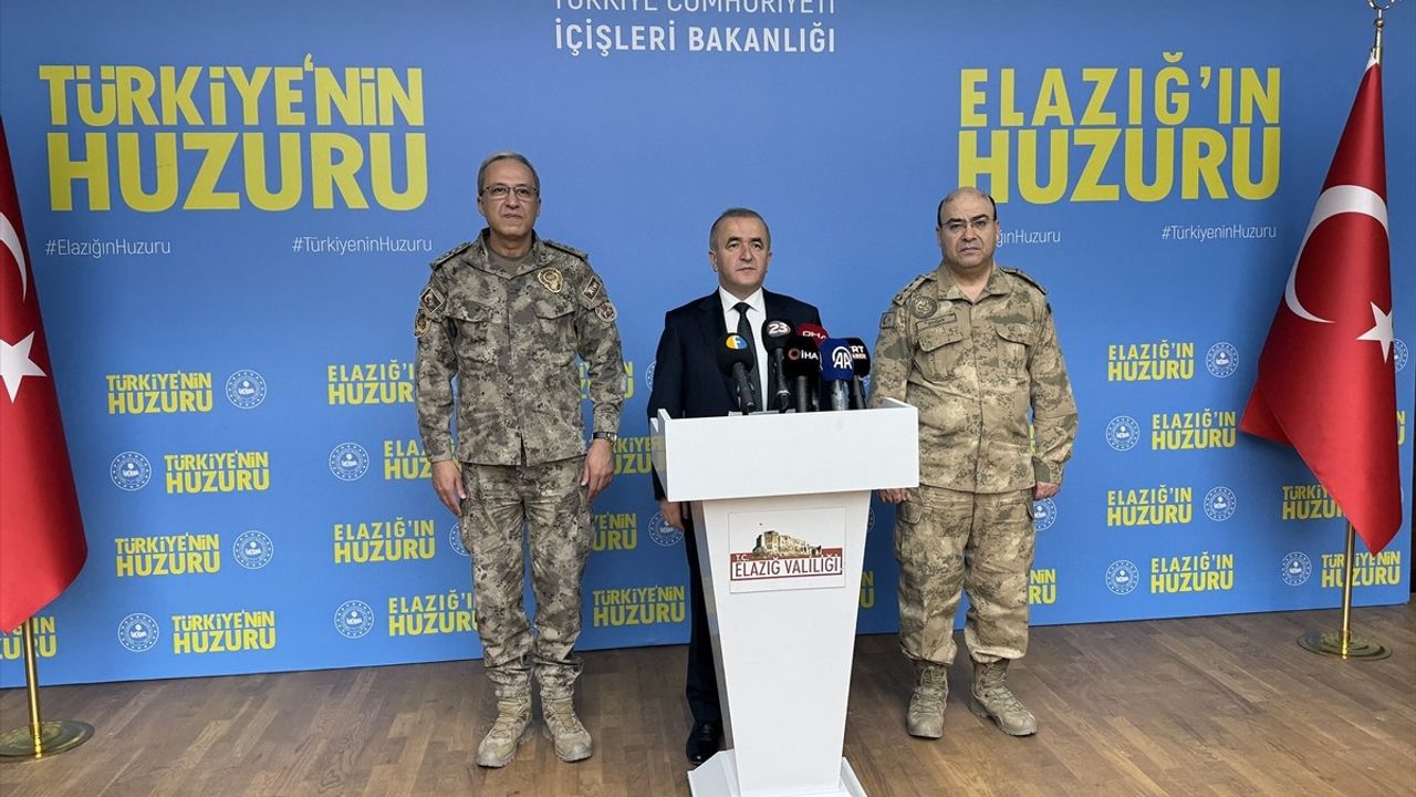 Elazığ'da Huzur ve Güvenlik Toplantısı