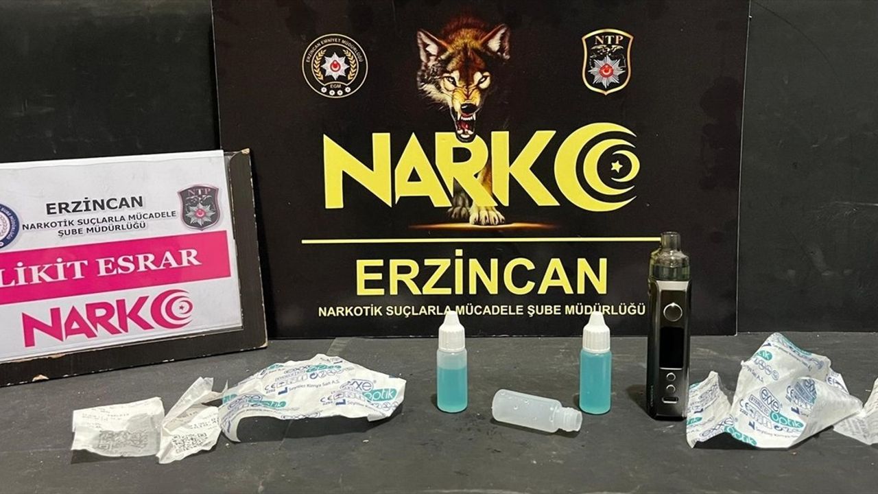 Erzincan'da Uyuşturucu Operasyonunda 3 Şüpheli Yakalandı