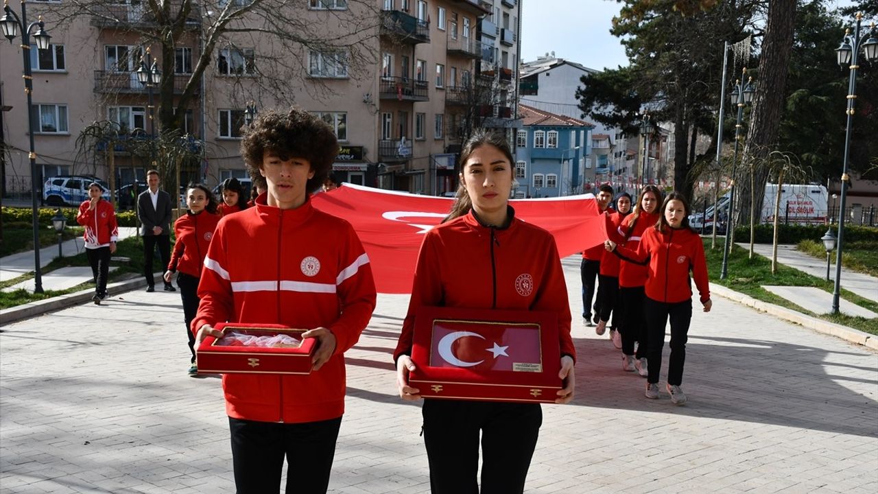 Gelibolu'dan Bilecik'e Türk Bayrağı ve Deniz Suyu