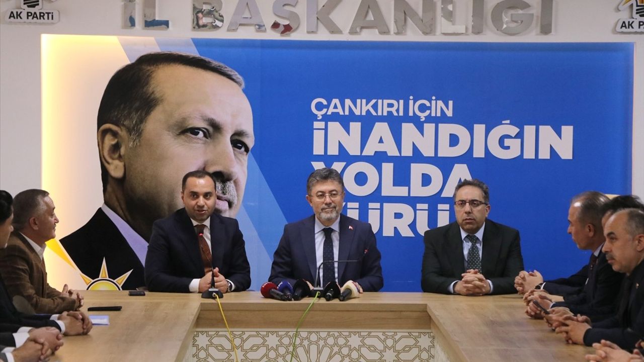 Güçlü Tarım, Güçlü Ekonomi Vurgusu: Bakan Yumaklı Çankırı'da Açıklamalarda Bulundu