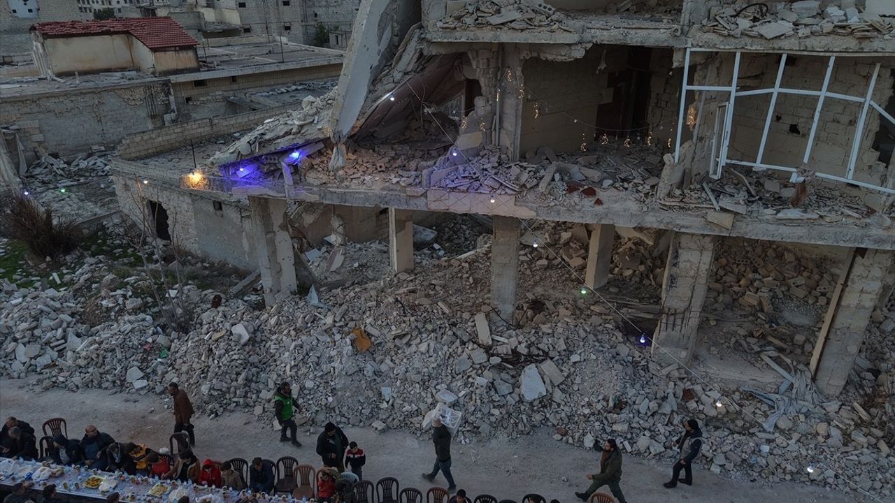 Halep'teki İHH İftarında Umut ve Dayanışma
