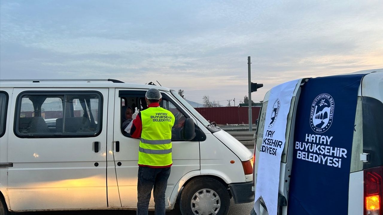 Hatay'dan İftarda Kumanya ve Çorba İkramı