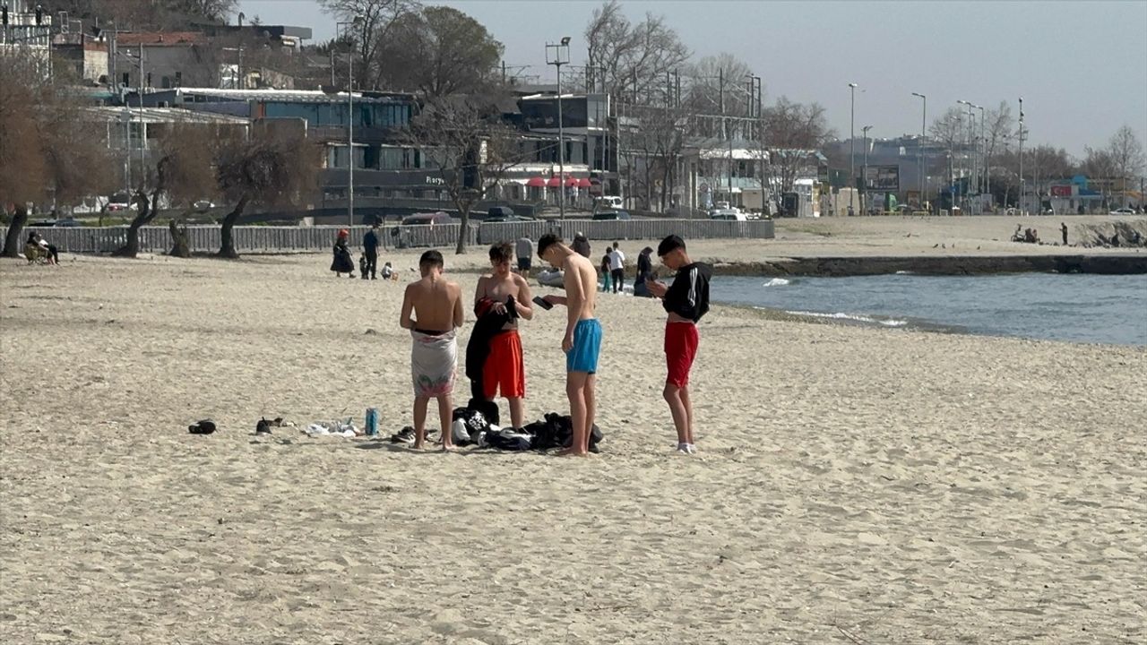 İstanbul'da Sıcak Havanın Keyfi