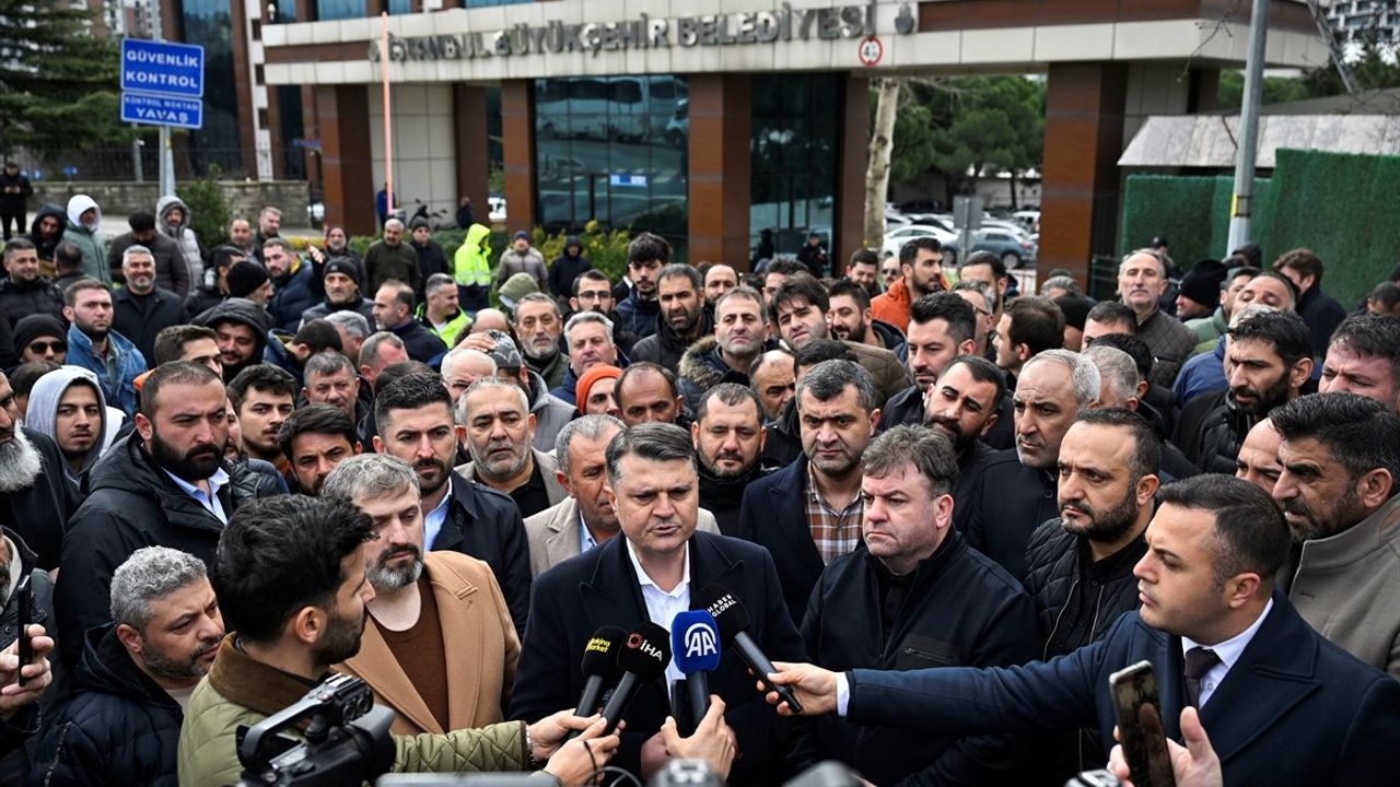 İstanbul Hafriyatçılarından İBB'ye Protesto