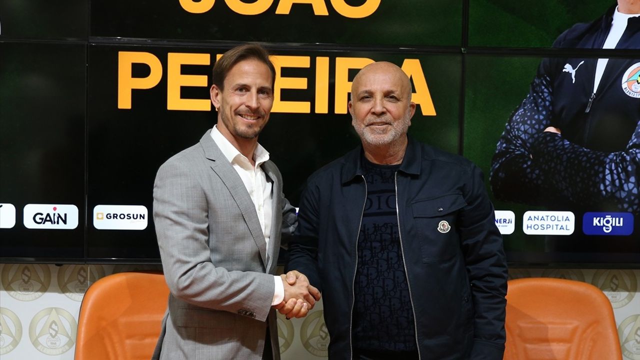 Joao Pereira Alanyaspor'un Yeni Teknik Direktörü Oldu