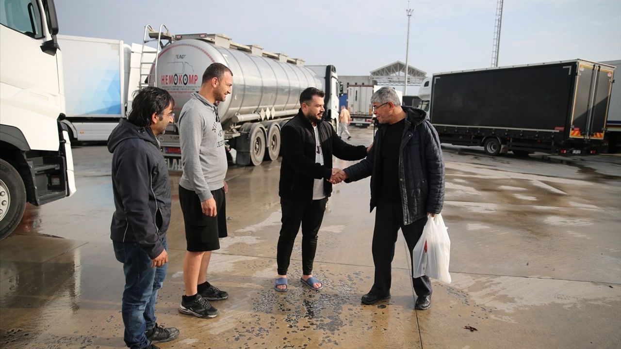Kapıkule Sınır Kapısı'nda Bayram Buruk Geçti