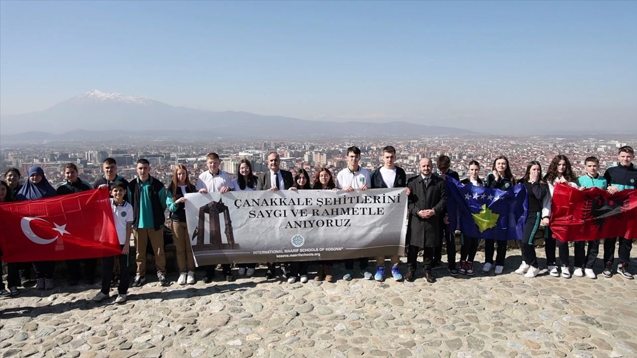 Kosova Maarif Okulları'ndan Cumhurbaşkanına Mektup