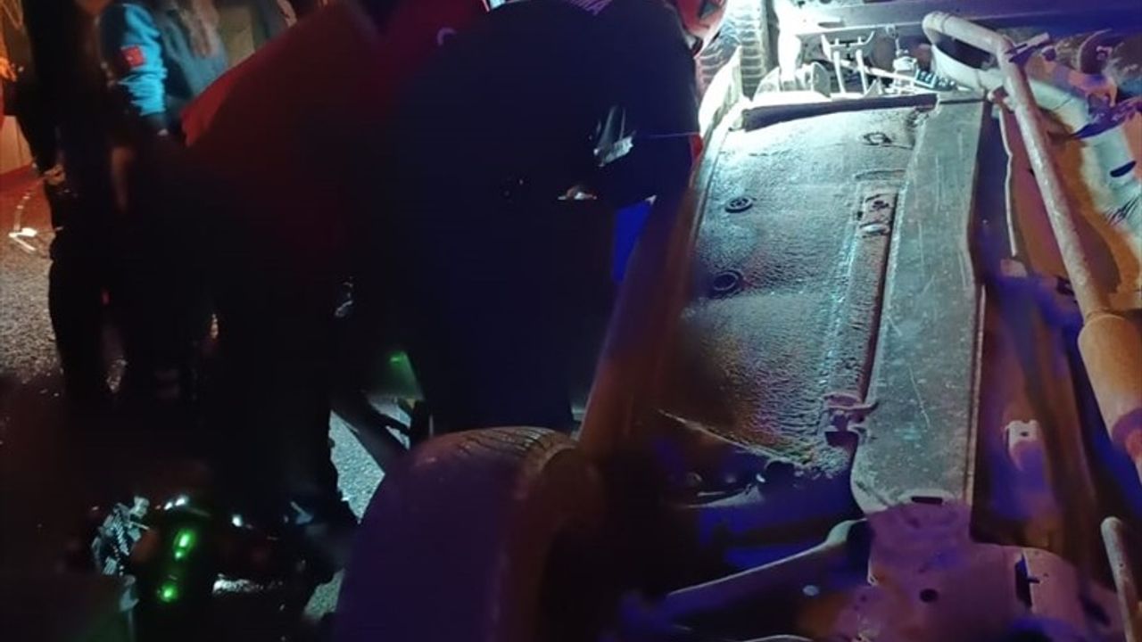 Malatya'da Trafik Kazası: Sürücü Hayatını Kaybetti, Bir Yaralı