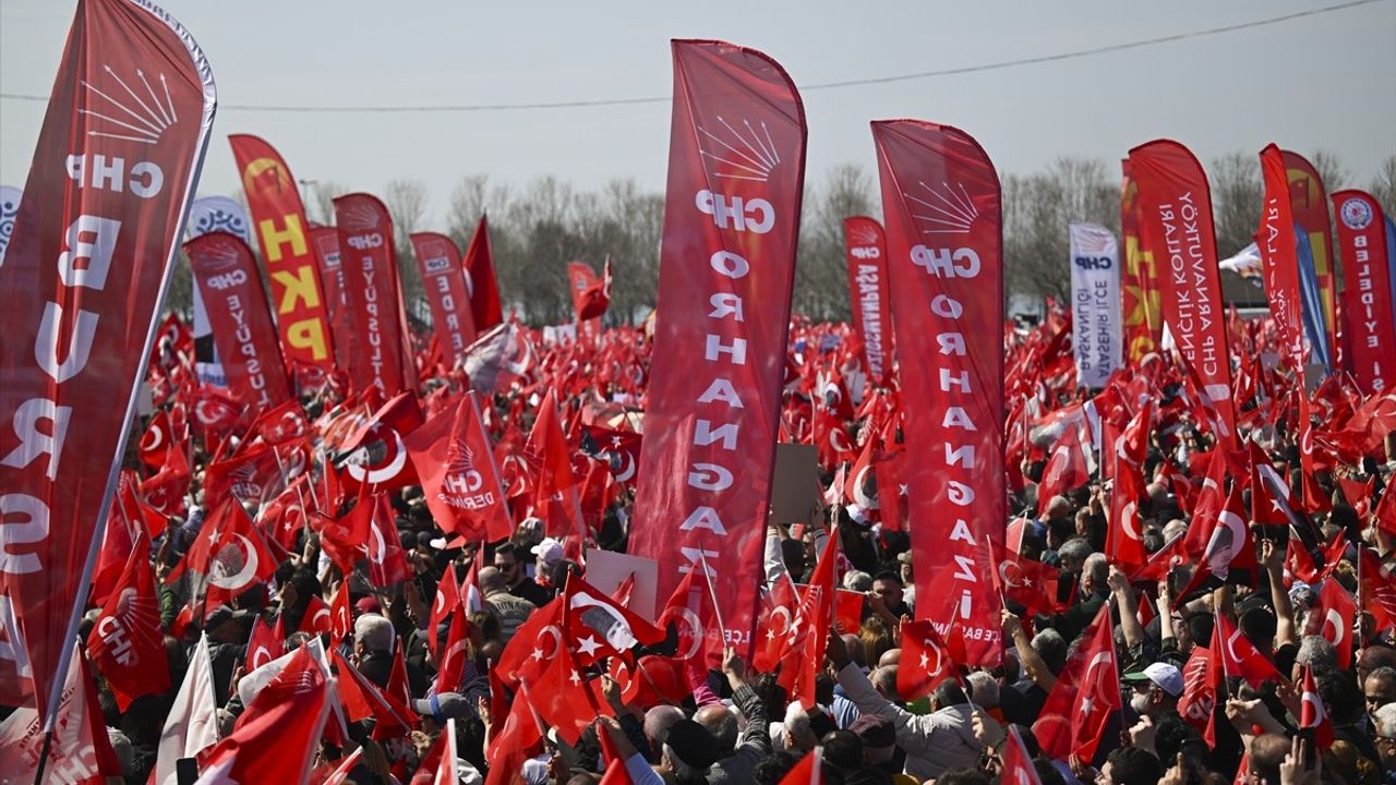 Maltepe'de Ekrem İmamoğlu İçin Büyük Miting