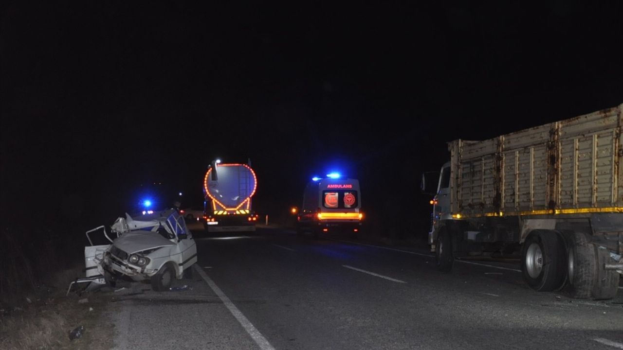 Manisa'da Kaza: 1 Ölü, 3 Yaralı