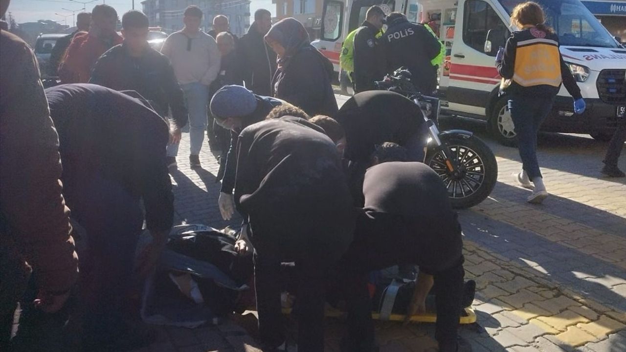 Marmaraereğlisi'nde Motosiklet Kazası