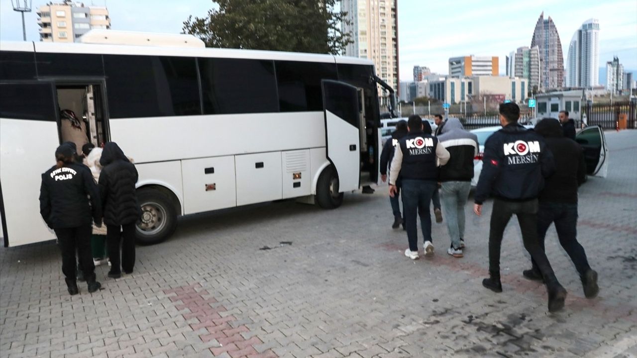 Mersin'de Tefecilik Operasyonu: 25 Tutuklama