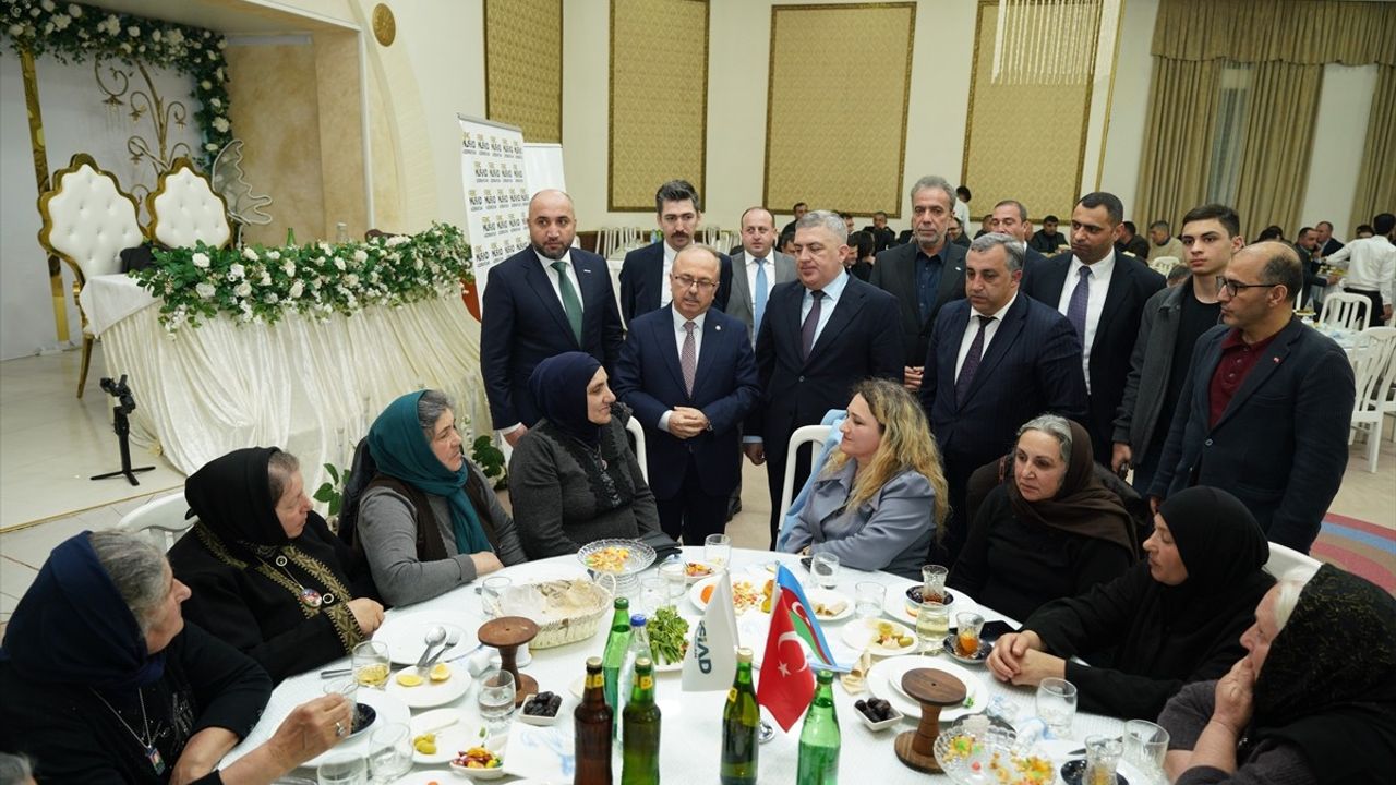 MÜSİAD Azerbaycan'dan Şabran'da İftar Programı