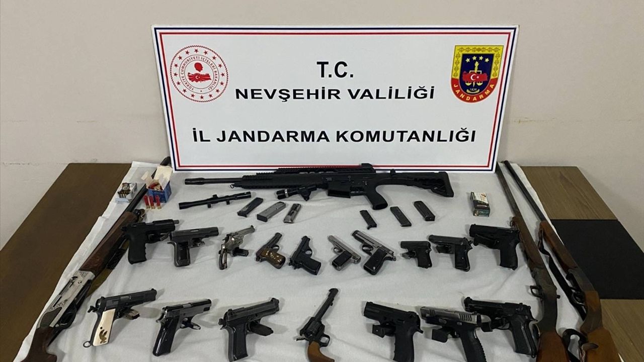 Nevşehir'de Yasa Dışı Silah Ticareti Operasyonu