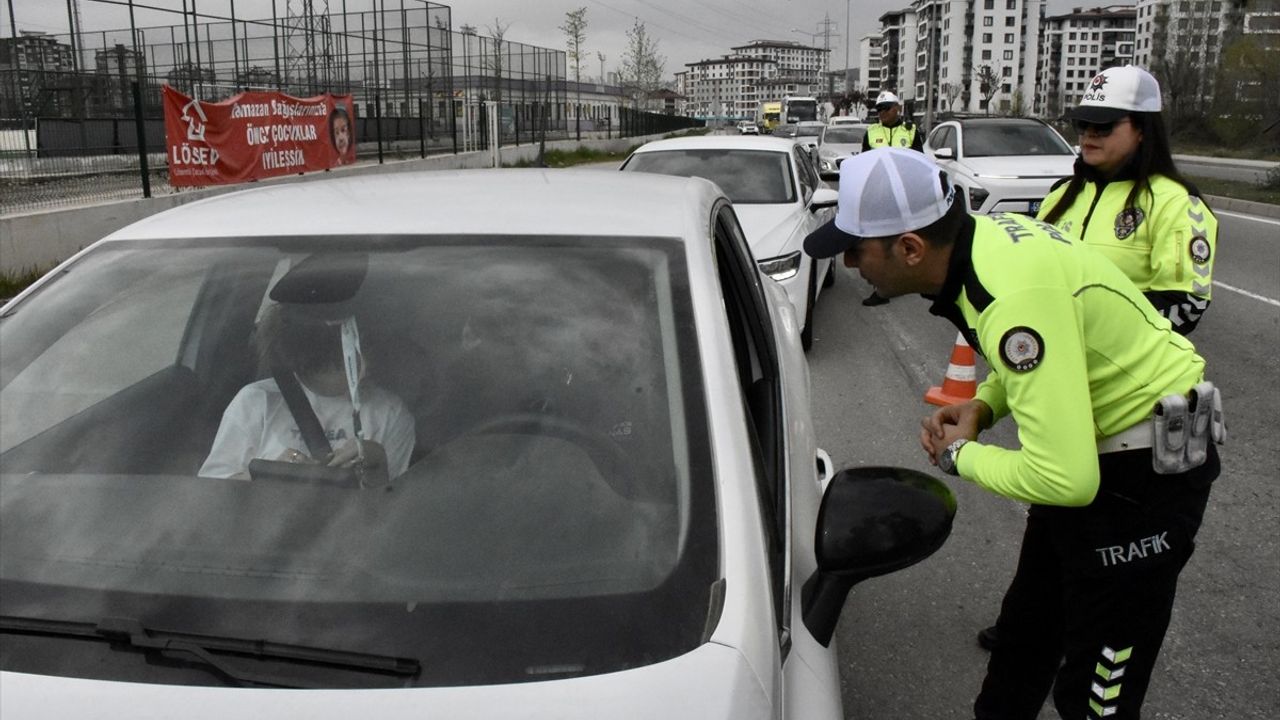 Ordu'da Dronlu Trafik Denetimi Bayram Öncesi Uygulandı