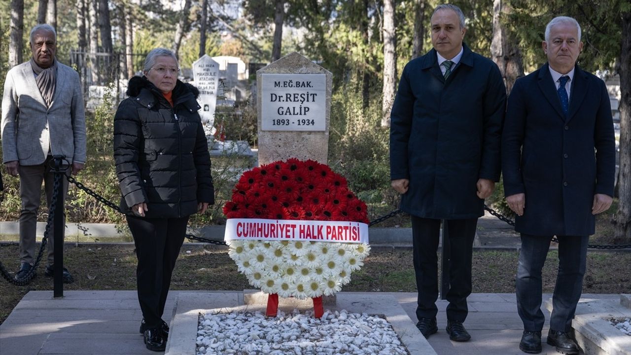 Reşit Galip'in Vefatının 91. Yılında Anma Töreni Düzenlendi