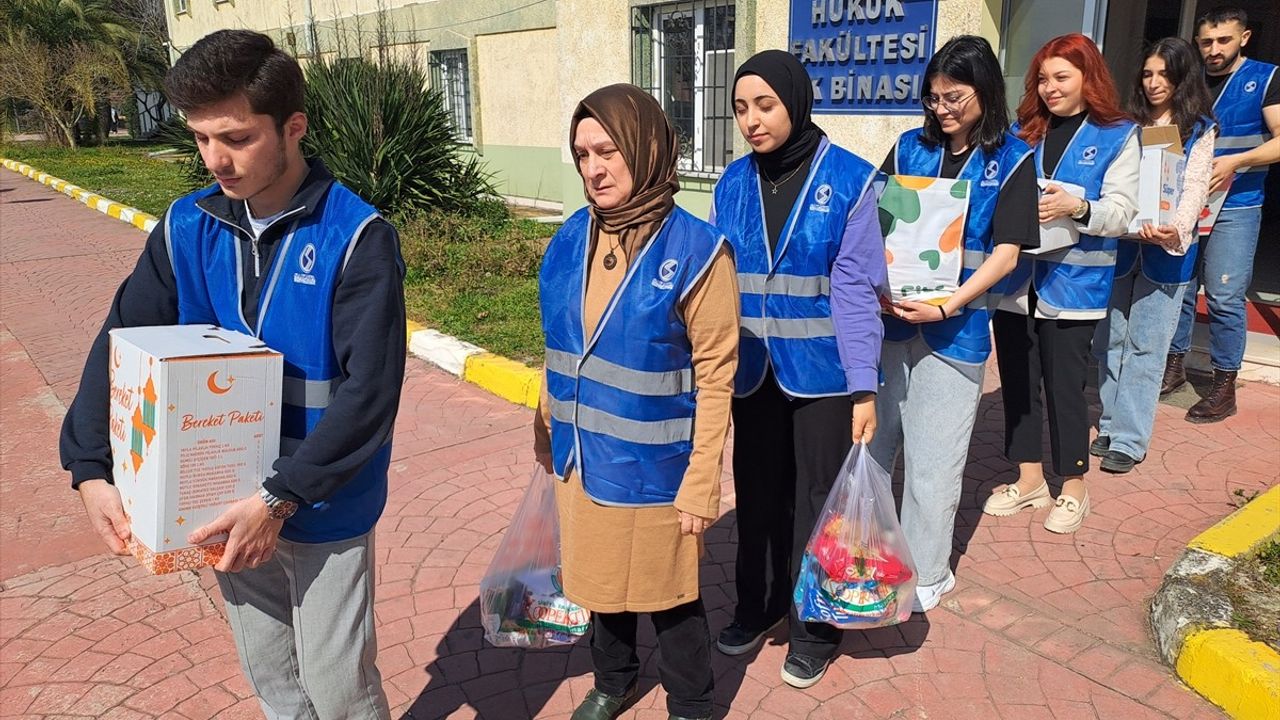 Sakarya Üniversitesi Öğrencileri Yardımlaşmayı Teşvik Ediyor