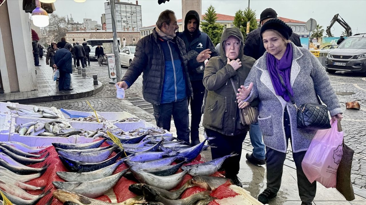 Samsun'da Av Yasağı Öncesi Balık Çeşitliliği Düşüyor