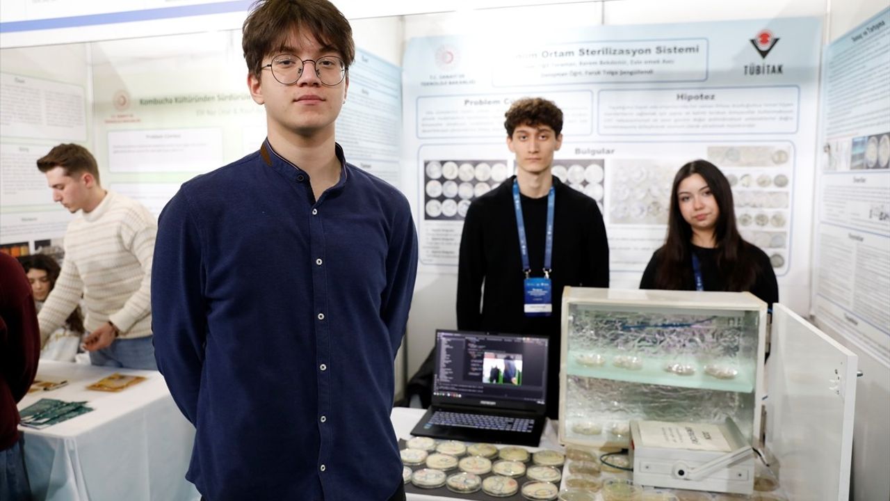 Samsun'da Öğrencilerden Yenilikçi Sterilizasyon Sistemi