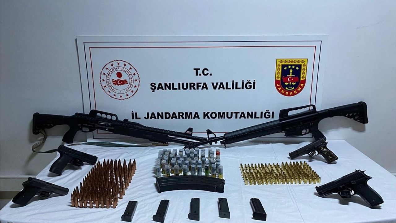 Şanlıurfa'da Uyuşturucu ve Silah Kaçakçılığı Operasyonu
