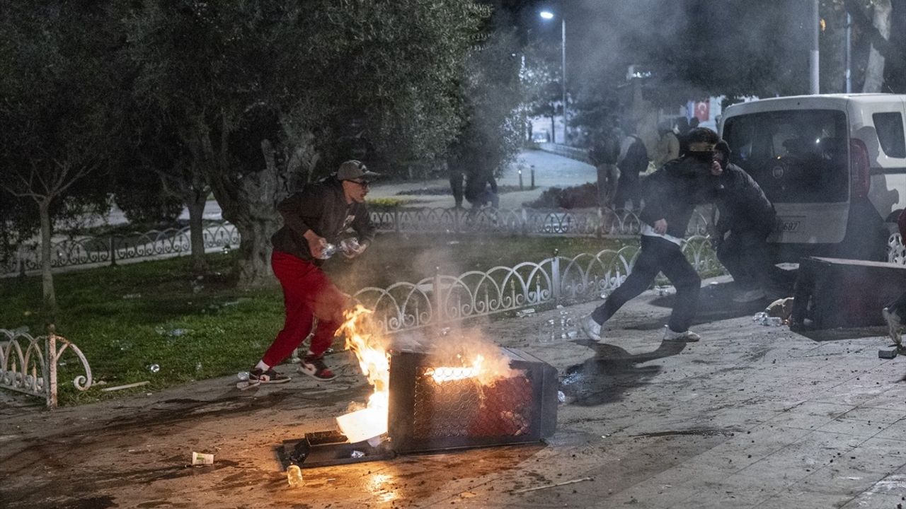 Saraçhane'de İzinsiz Gösteri ve Polis Müdahalesi