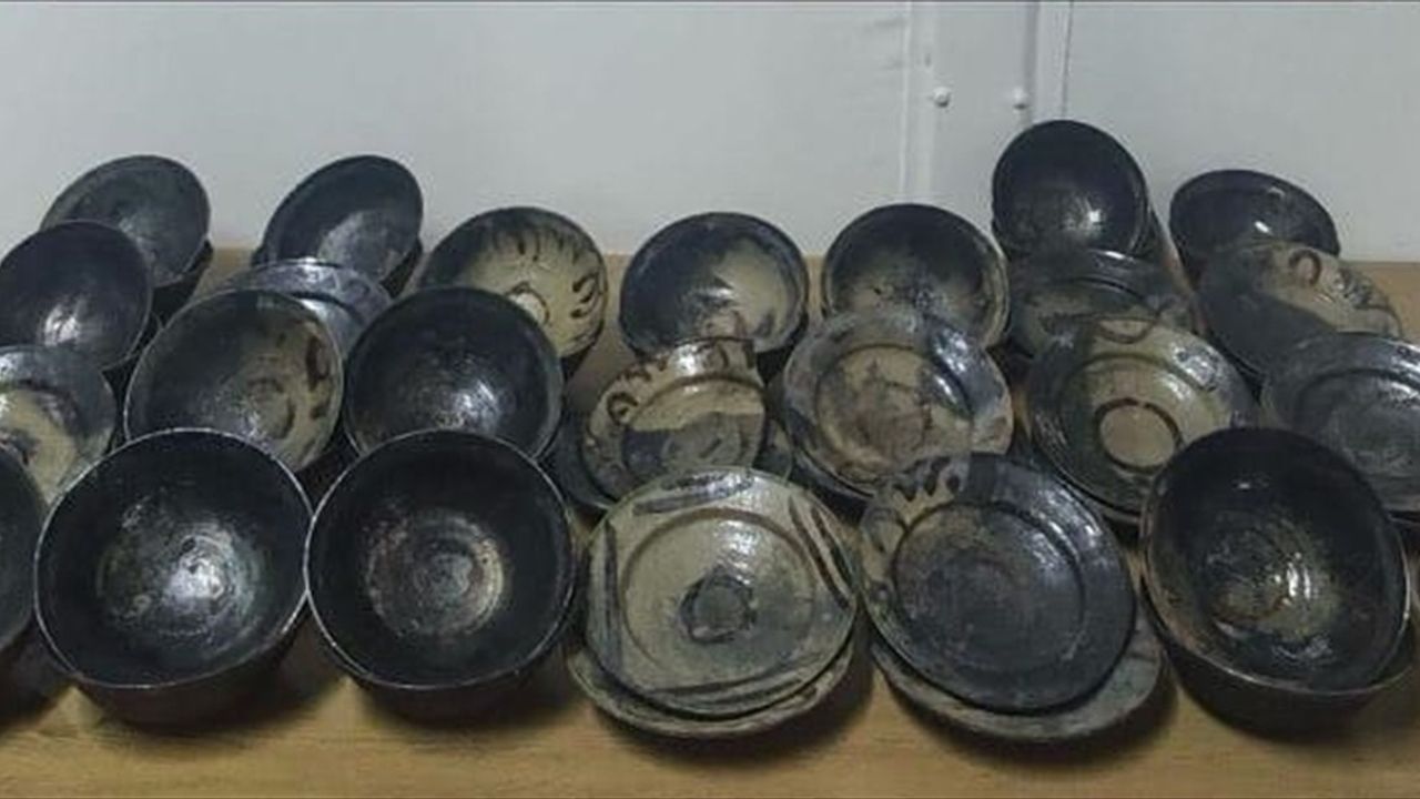 Tekirdağ'da Tarihi Eser Operasyonu: 50 Tabak Ele Geçirildi