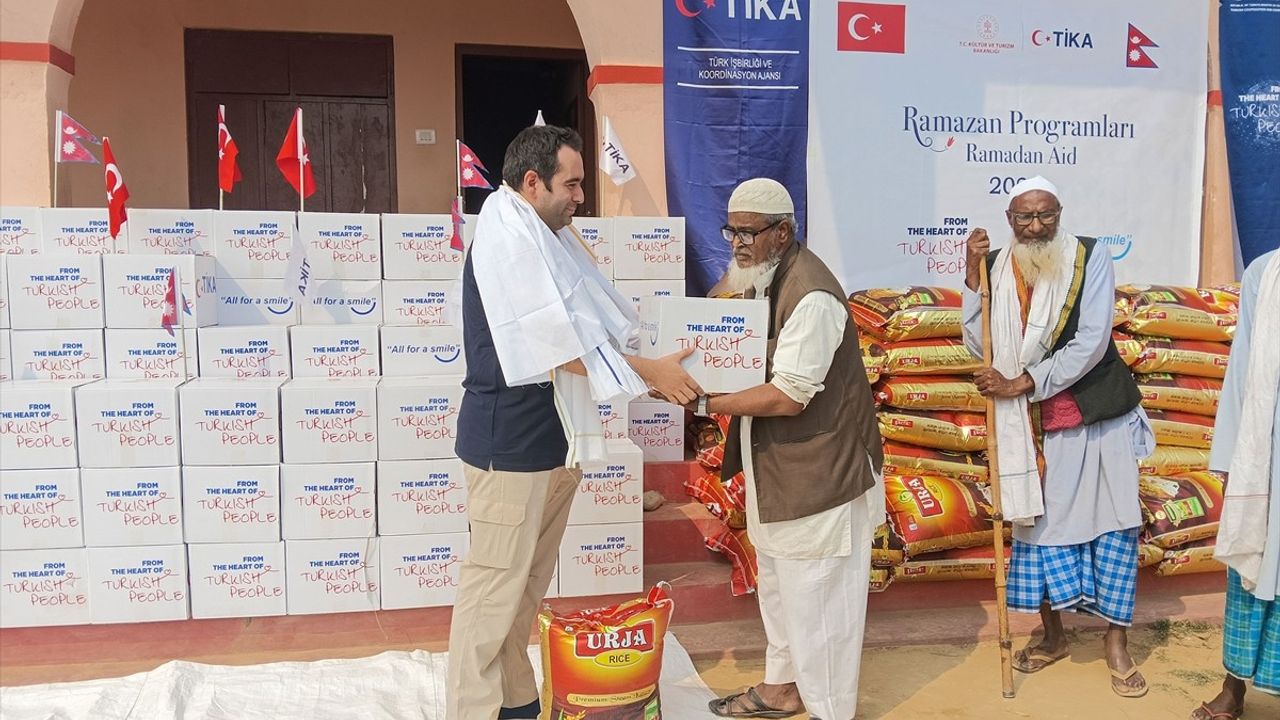 TİKA'dan Nepal ve Afganistan'da Ramazan Yardımları