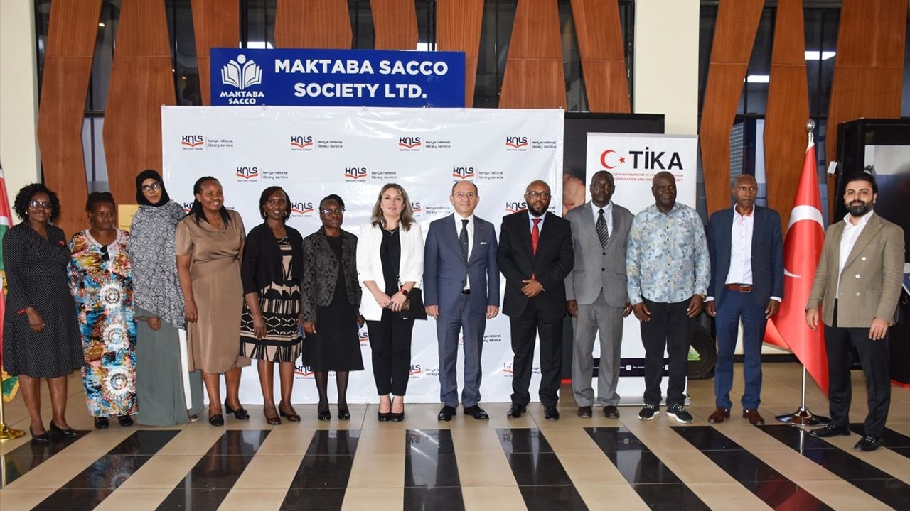 TİKA, Kenya Milli Kütüphanesi Çocuk Bölümünü Yeniden Tasarladı