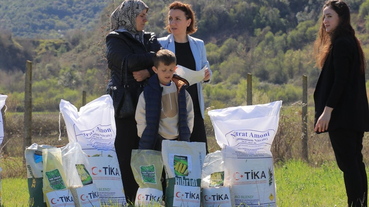 TİKA'nın Arnavutluk'taki Çiftçilere Destek Projesi
