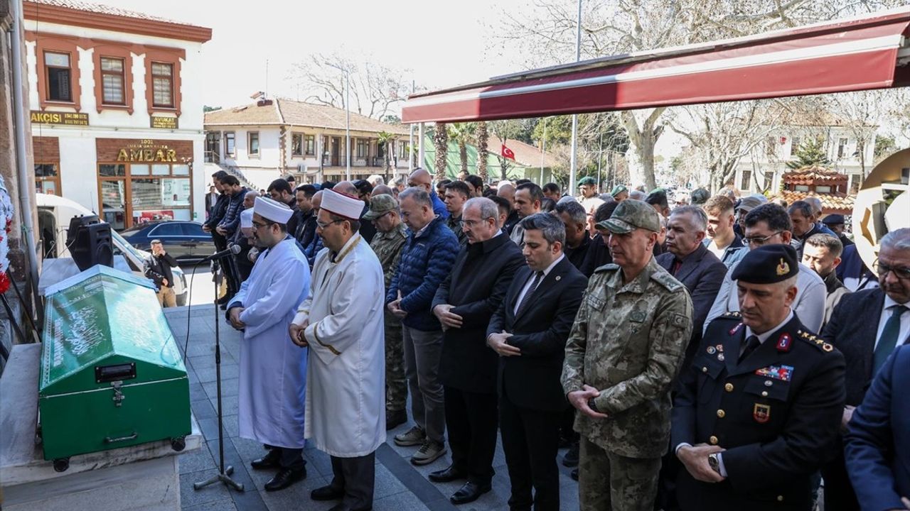 Tümgeneral Mehmet Özeren'in Babası Orhan Özeren Son Yolculuğuna Uğurlandı