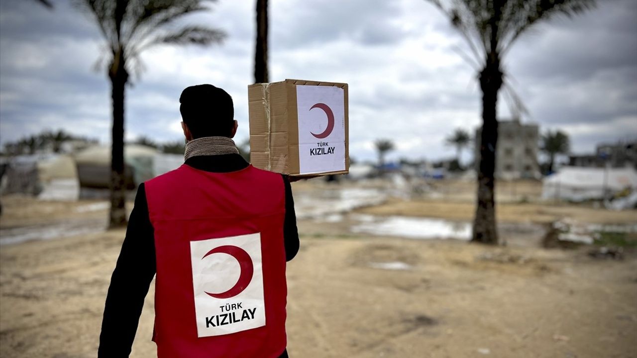 Türk Kızılay Ramazan'da Gazze'de 900 Bin İftarlık Dağıtacak