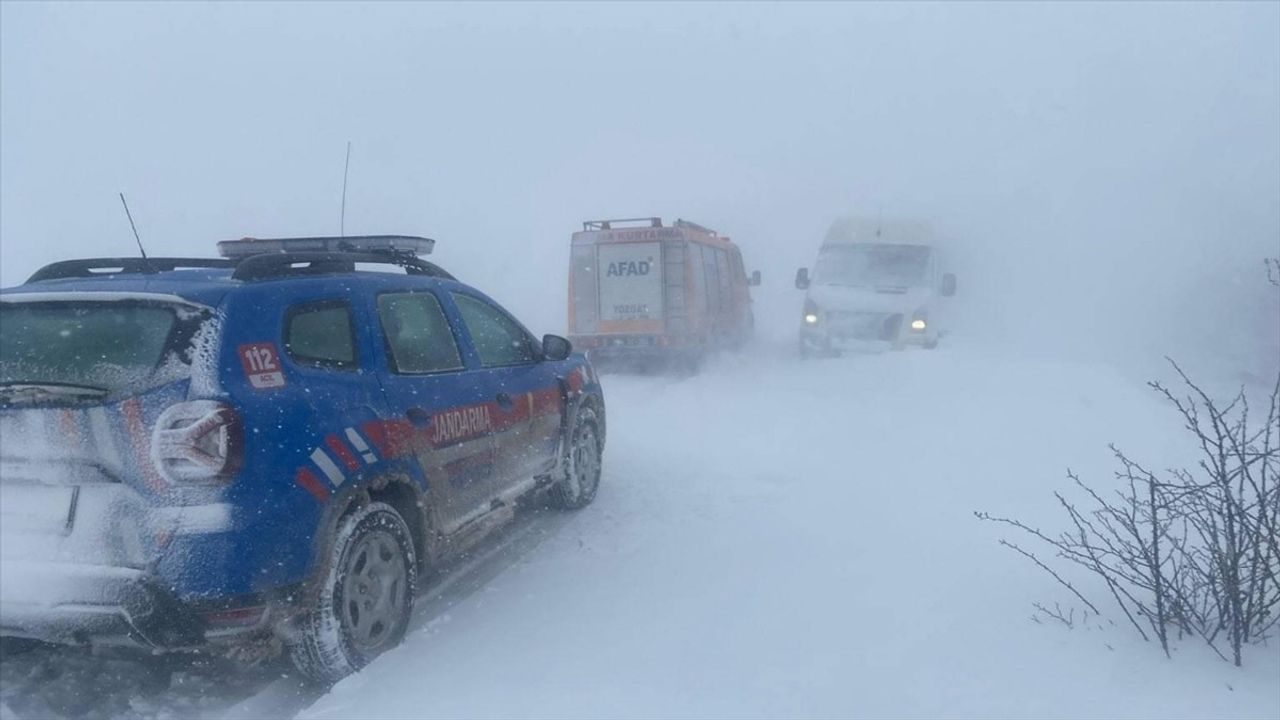 Yozgat'ta Mahsur Kalan Öğrenciler Kurtarıldı