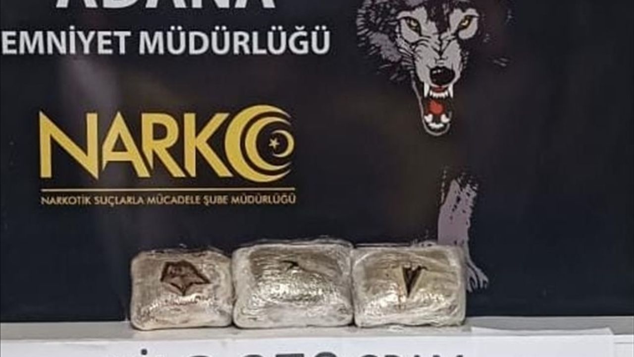 Adana'da Esrar Operasyonu: 2 Zanlı Tutuklandı