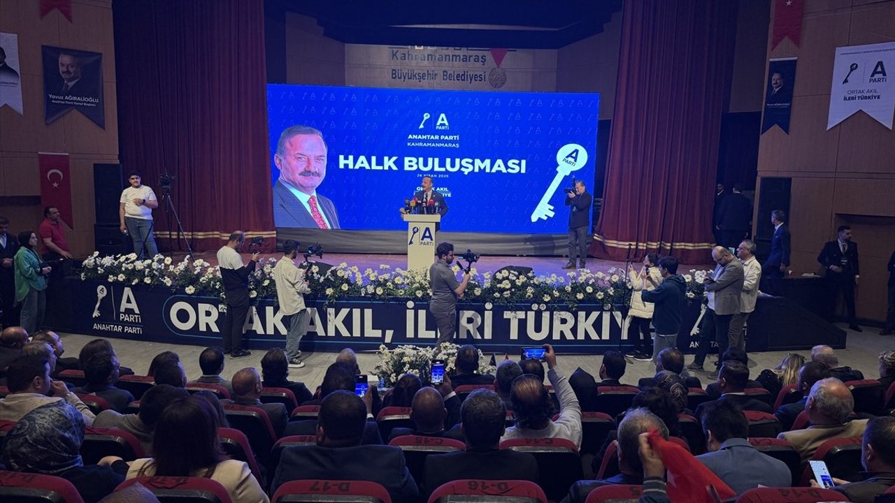 Anahtar Parti Genel Başkanı Yavuz Ağıralioğlu Kahramanmaraş'ta