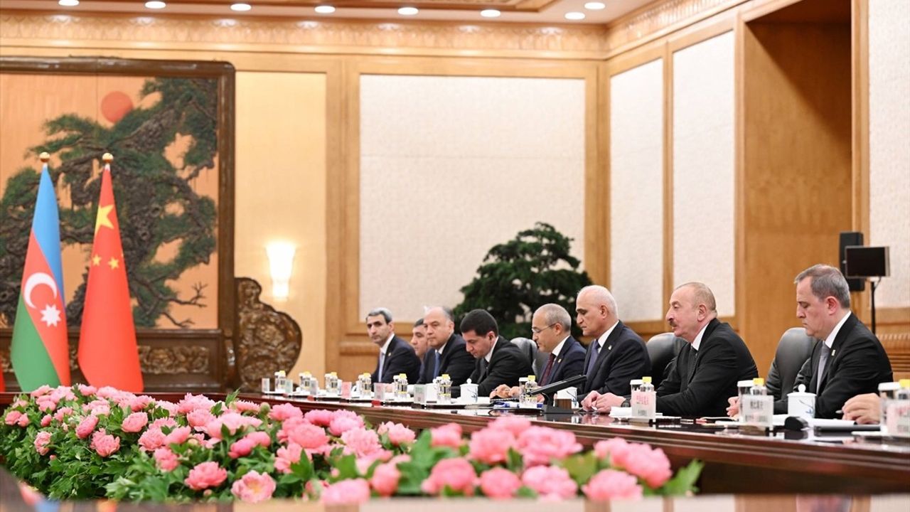 Azerbaycan ve Çin Arasında Stratejik Ortaklık Anlaşması İmzalandı