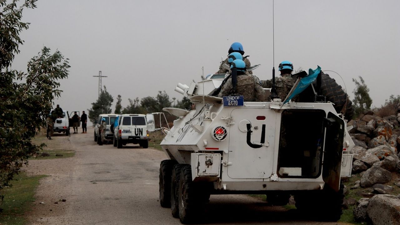 BM Ateşkes Gözlem Gücü Suriye'de İsrail Saldırılarını İnceledi