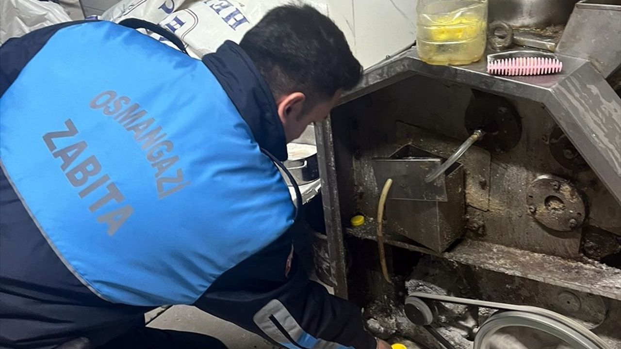 Bursa'da Ruhsatsız Yufka ve Lavaş Üretimi Engellendi