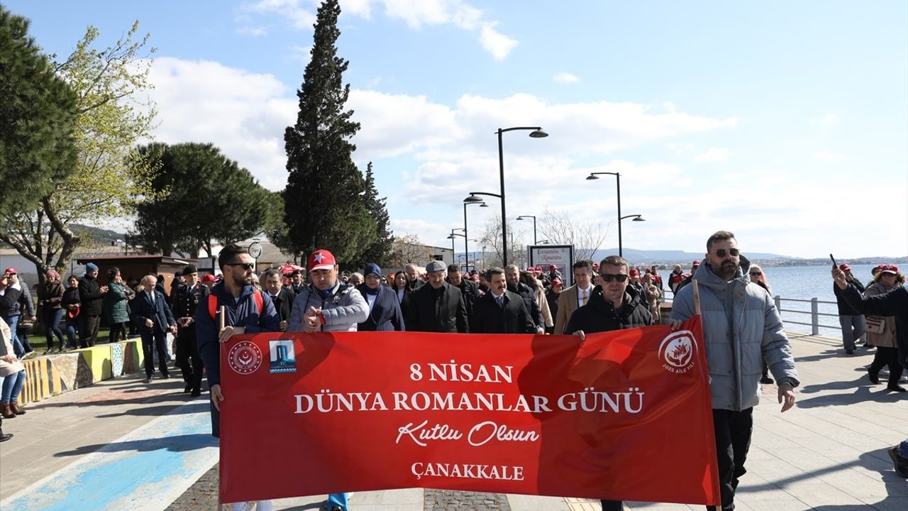 Çanakkale'de Dünya Romanlar Günü Coşkuyla Kutlandı