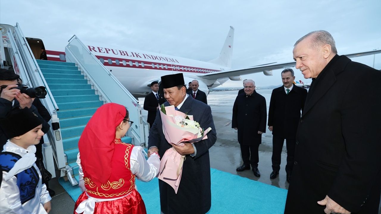 Cumhurbaşkanı Erdoğan Endonezya Liderini Ağırladı