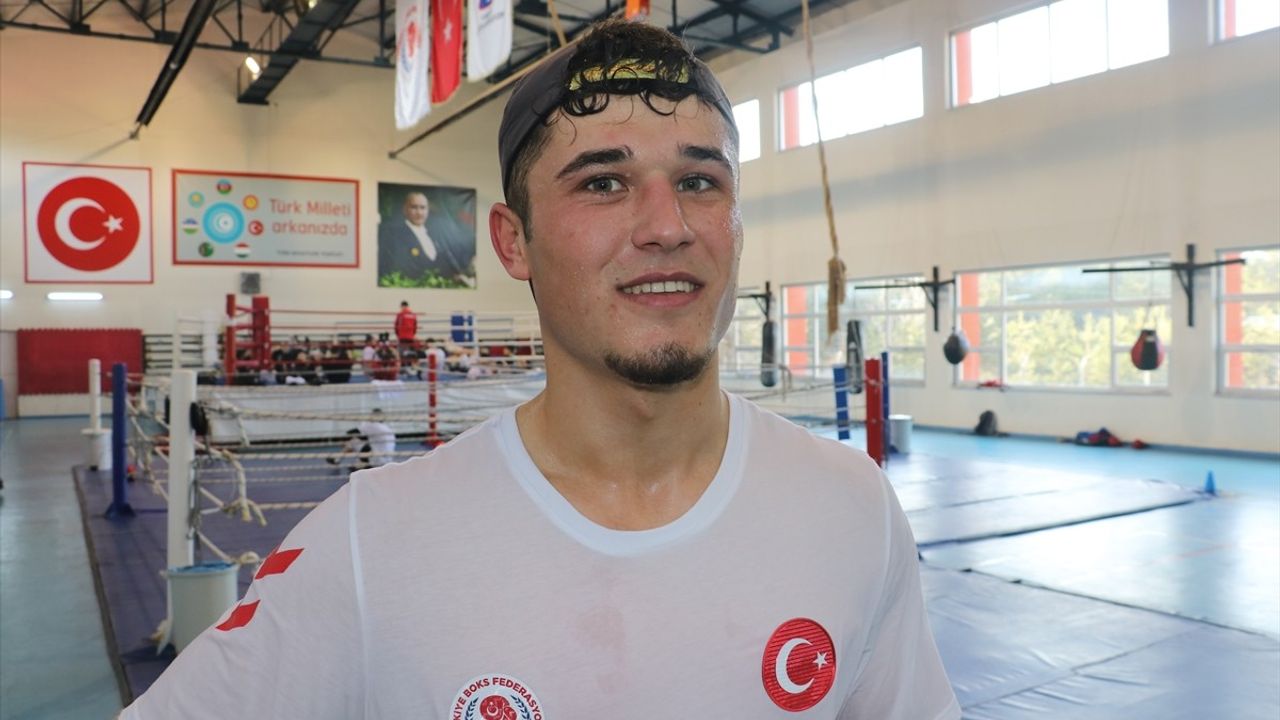 Demir Döverek Şampiyonluğa Hazırlanan Oğuzhan Hükümdar